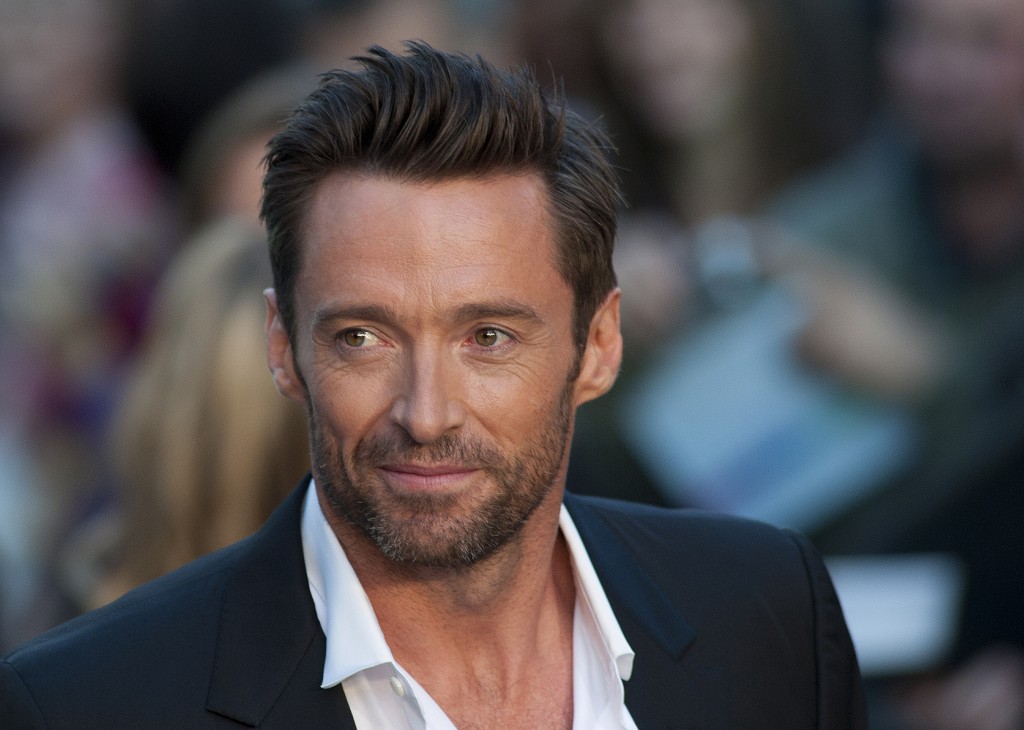 Australian actor Hugh Jackman attends the British premiere of his latest film "Real Steel" in Leicester Square, central London, on September 14, 2011. AFP PHOTO / KI PRICE