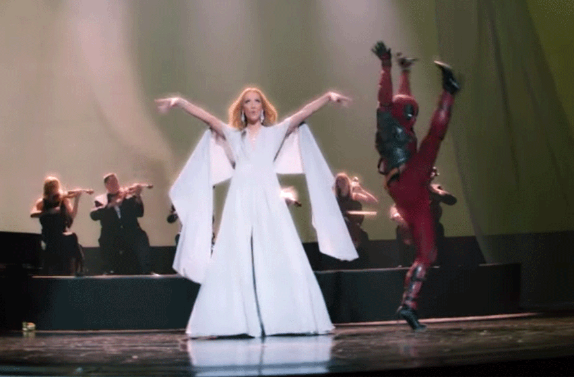 Watch Céline Dion and Deadpool Groove in Music Video for Her First New